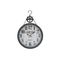 Ρολόι Τοίχου Μεταλλικό 40x7Χx2cm Inart 3-20-773-0360 /Μαύρο - Λευκό