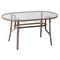 154561 Μεταλλικό Τραπέζι Με Πλαίσιο Αλουμινίου 160 x 90cm 