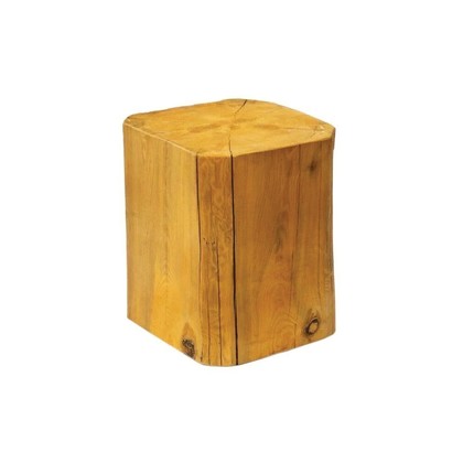 Stump Τετράγωνο Τραπεζάκι Πεύκου  30x30x45cm 28971