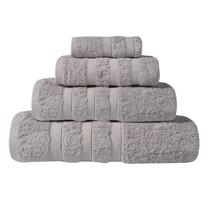 Bath Towel 90x160 Das Home Prestige 1164 Light Grey 100% Cotton