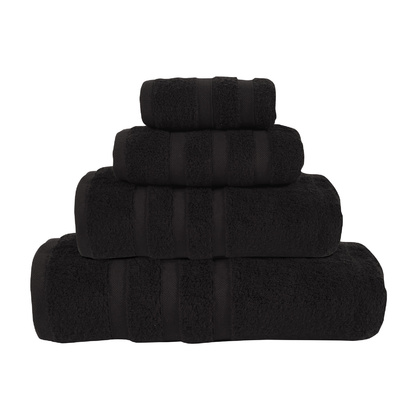 Bath Towel 90x160 Das Home Prestige 1173 Black 100% Cotton