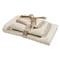 Towels Set 3pcs 30x50/50x90/70x140 Das Home Best 0663 Ivory 100% Cotton