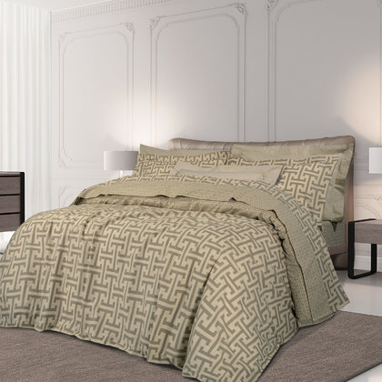 Duvet Cover Set 240x260cm 2144 Greenwich Polo Club Essential-Bedroom Collection 100%Cotton 160T.C