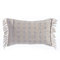 Decorative Pillow 33x55 NEF-NEF Carpio Cold Grey 100% Cotton
