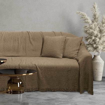 Three Seater Sofa Throw 180x300cm Polyester Das Home Throws Line 0233