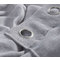 Κουρτίνα Δωματίου Με Κρίκους 140x265 NEF-NEF Lilla Grey 100% Polyester