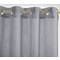 Κουρτίνα Δωματίου Με Κρίκους 140x265 NEF-NEF Renata Grey 100% Polyester