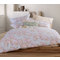 Double Bed Sheets Set 4pcs 200x270 NEF-NEF Smart Line Edna Aqua 100% Cotton 144TC