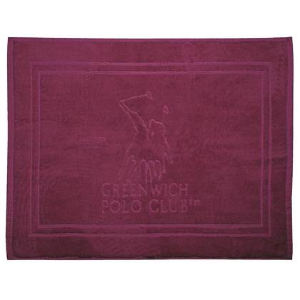 Ταπέτο Μπάνιου 50x70cm Greenwich Polo Club Essential Collection 3044 100%  Βαμβάκι/ Μπορντώ