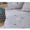 Kids' Single Bed Sheets Set 3pcs 170x260 NEF-NEF Unique Grey 100% Cotton 144TC