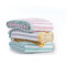 Kid's Single Piquet Blanket 160x240 NEF-NEF Happy Stripe Mint 100% Cotton