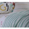 Kid's Single Piquet Blanket 160x240 NEF-NEF Happy Stripe Mint 100% Cotton