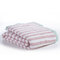 Kid's Single Piquet Blanket 160x240 NEF-NEF Happy Stripe Pink 100% Cotton