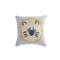 Decorative Pillow 35x35 NEF-NEF Animal Way Grey 100% Cotton