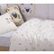Decorative Pillow 35x35 NEF-NEF Animal Way Grey 100% Cotton