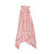 Baby's Towel-Cape 70x120 NEF-NEF Exploring Together Pink 100% Cotton