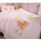 Babys' Crib Piquet Blanket 110x150 NEF-NEF Exploring Together Pink 100% Cotton