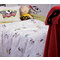 Baby's Crib Sheets Set 3pcs 120x170 NEF-NEF Snoopy Masked Hero White 100% Cotton 144TC