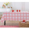 Unstained Tablecloth 140x240 NEF-NEF Henry Coral 100% Cotton