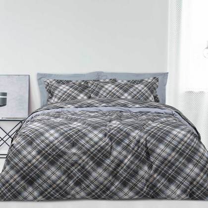 Single Size Flat Bed Sheets 3pcs. Set 170x260cm Βαμβάκι Das Home Happy Collection 9595