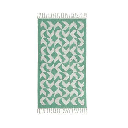 Beach Towel 90x170 NEF-NEF Groovy Green 100% Cotton