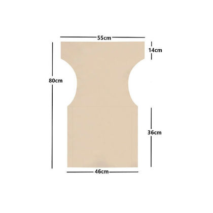Bliumi Ανταλλακτικό Ύφασμα Textilene Εκρού 80x46x36cm Για Πολυθρόνα Σκηνοθέτη 5458 G