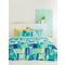 Double Fitted Bed Sheets Set 4pcs 170x200+30 Palamaiki Fashion Life FL6188 100% Cotton 144TC