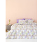 Double Fitted Bed Sheets Set 4pcs 170x200+30 Palamaiki Coordinabile CB2083 100% Cotton 144TC