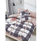 Double Bed Sheets Set 4pcs 230x260 Palamaiki Satin Days SD320 100% Cotton-Sateen 200TC