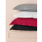 Set Of 2 Pillowcases 52x75 Palamaiki Sateen Riga Bordeaux 100% Cotton-Sateen 300TC