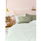 Double Bed Sheet 240x270 Palamaiki Sateen Riga White 100% Cotton-Sateen 300TC
