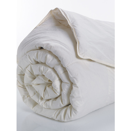 King Size Duvet 240x260 Palamaiki White Comfort Eco Down Like 100% Cotton Percale 233TC
