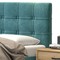 Κρεβάτι Υπέρδιπλο Ντυμένο Ν79 Για Στρώμα 150x200cm Με Επιλογή Υφάσματος