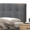 Κρεβάτι Υπέρδιπλο Ντυμένο  Ν80 Για Στρώμα 150x200cm Με Επιλογή Υφάσματος
