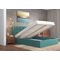 Κρεβάτι Υπέρδιπλο Ντυμένο Νο 88 Για Στρώμα 150x200cm Με Επιλογή Υφάσματος