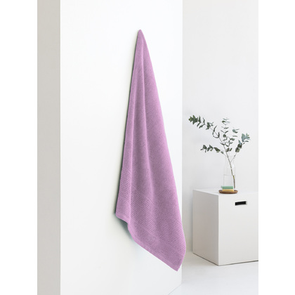 Face Towel 50x90 Palamaiki Towels Collection Roke Violet 100% Cotton