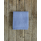 King Size Flat Bedsheet 270x280cm Satin Cotton Nima Home Superior Satin - Denim Blue 32099