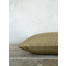 Pair of Pillowcases 52x72+5cm Cotton Nima Home Unicolors - Gold Brown 32065