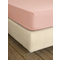 King Size Fitted Bedsheet 180x200+32cm Cotton Nima Home Unicolors - Pinkie 32073