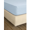 Semi Double Size Fitted Bedsheet 120x200+32cm Cotton Nima Home Unicolors - Baby Blue 32075