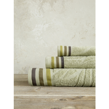 Face Towel 50x90cm Cotton Nima Home Nanea Light Khaki 31684