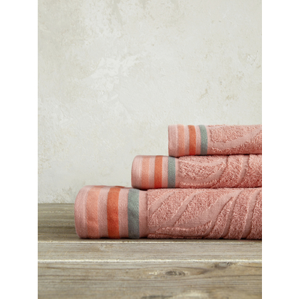 Bath Towel 70x140cm Cotton Nima Home Nanea Dark Pink 31689
