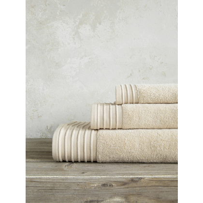 Bath Towel 90x145cm Zero Twist Cotton Nima Home Feel Fresh - Salmon Beige 31560