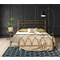 Μεταλλικό Κρεβάτι N96 Biron Υπέρδιπλο Για Στρώμα 150x200cm Με Επιλογή Χρώματος