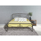 Μεταλλικό Κρεβάτι N98 Biron Υπέρδιπλο Για Στρώμα 160x200cm Με Επιλογή Χρώματος