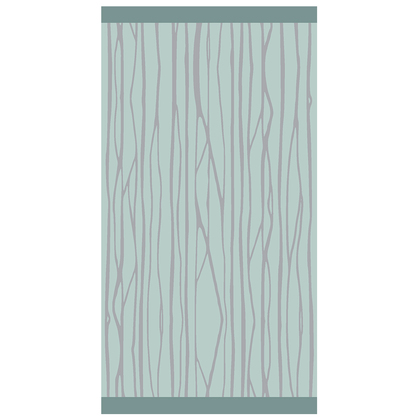Πετσέτα Θαλάσσης 86x160 Melinen Home Minimal Stripes Aqua 100% Βαμβάκι