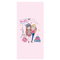 Παιδική Πετσέτα Θαλάσσης 75x150 Melinen Home Friends Pink 100% Polyester