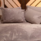 Single Bed Sheets Set 3pcs 170x270 Melinen Home Ultra Line Purge Grey 100% Cotton 144TC