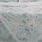 Single Bed Sheets Set 3pcs 170x270 Melinen Home Ultra Line Porchia Aqua 100% Cotton 144TC