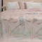Single Fitted Bed Sheets Set 3pcs 100x200+32 Melinen Home Ultra Line Lullaby Pastel 100% Cotton 144TC